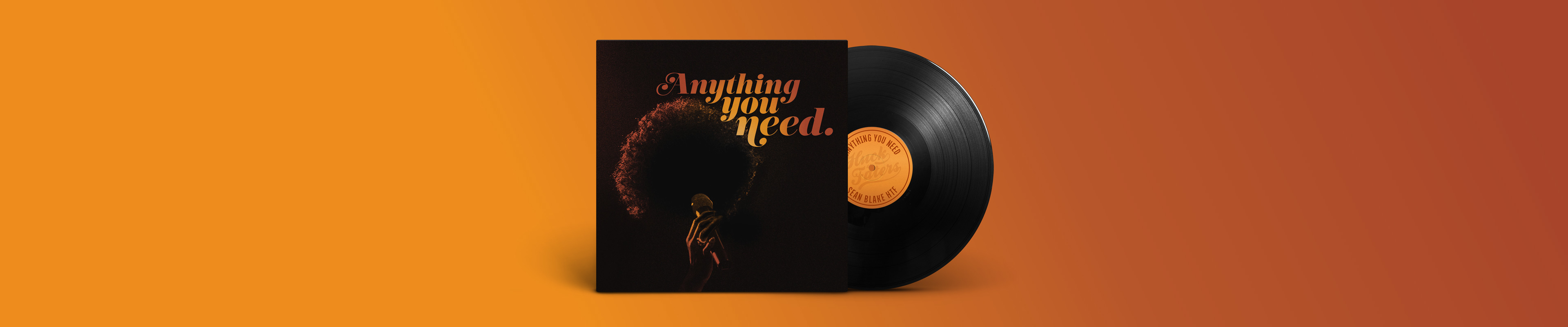 Cover and record design for Anything You Need