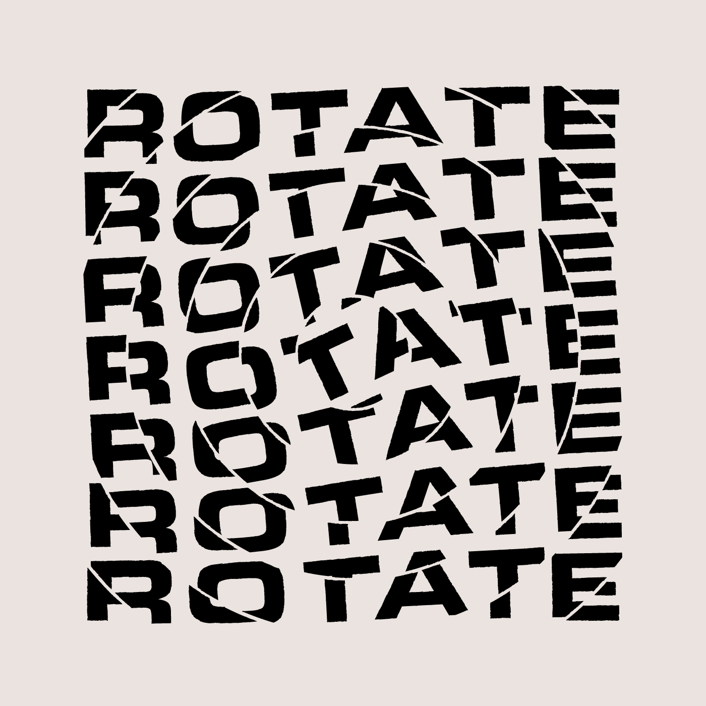 Cover art for The Disclaimerz&#8217; song &ldquo;Rotate&rdquo; featuring Lonely Boy