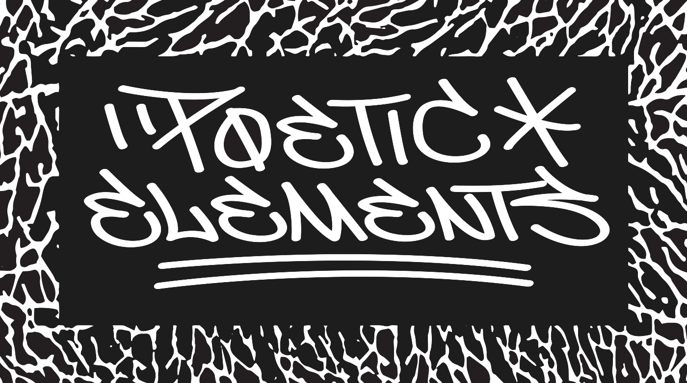 Old logo for Poetic Elements